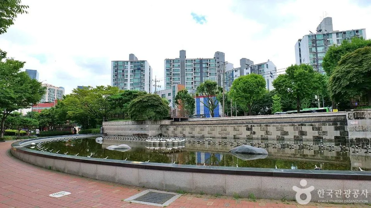 맥아더 사령관 한강방어선 시찰지