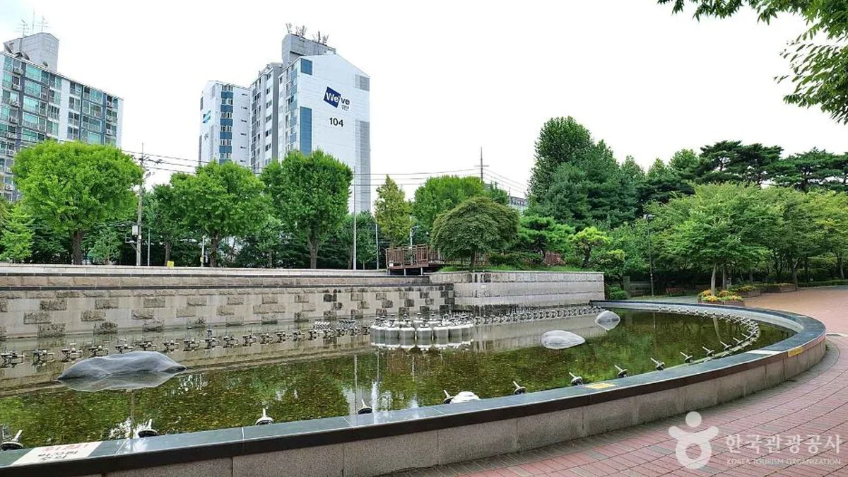 맥아더 사령관 한강방어선 시찰지