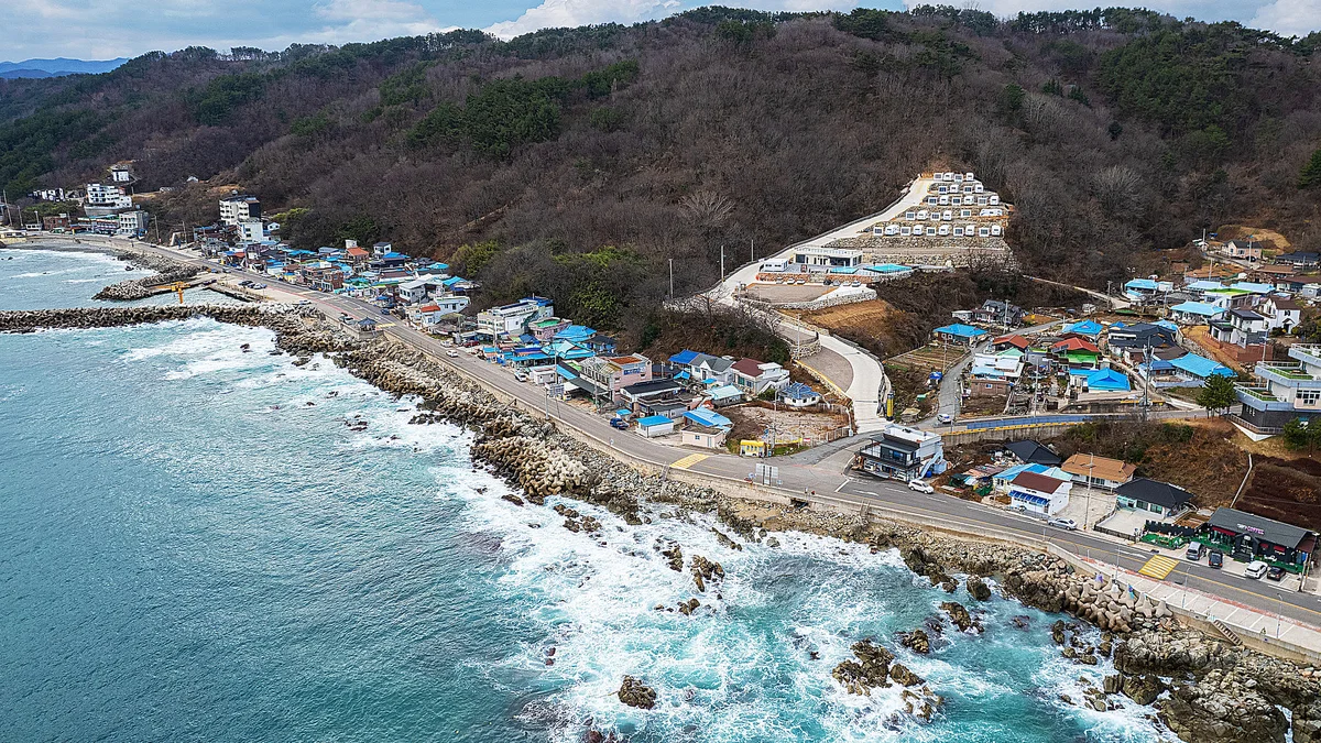 영덕 오션뷰 카라반 캠핑장