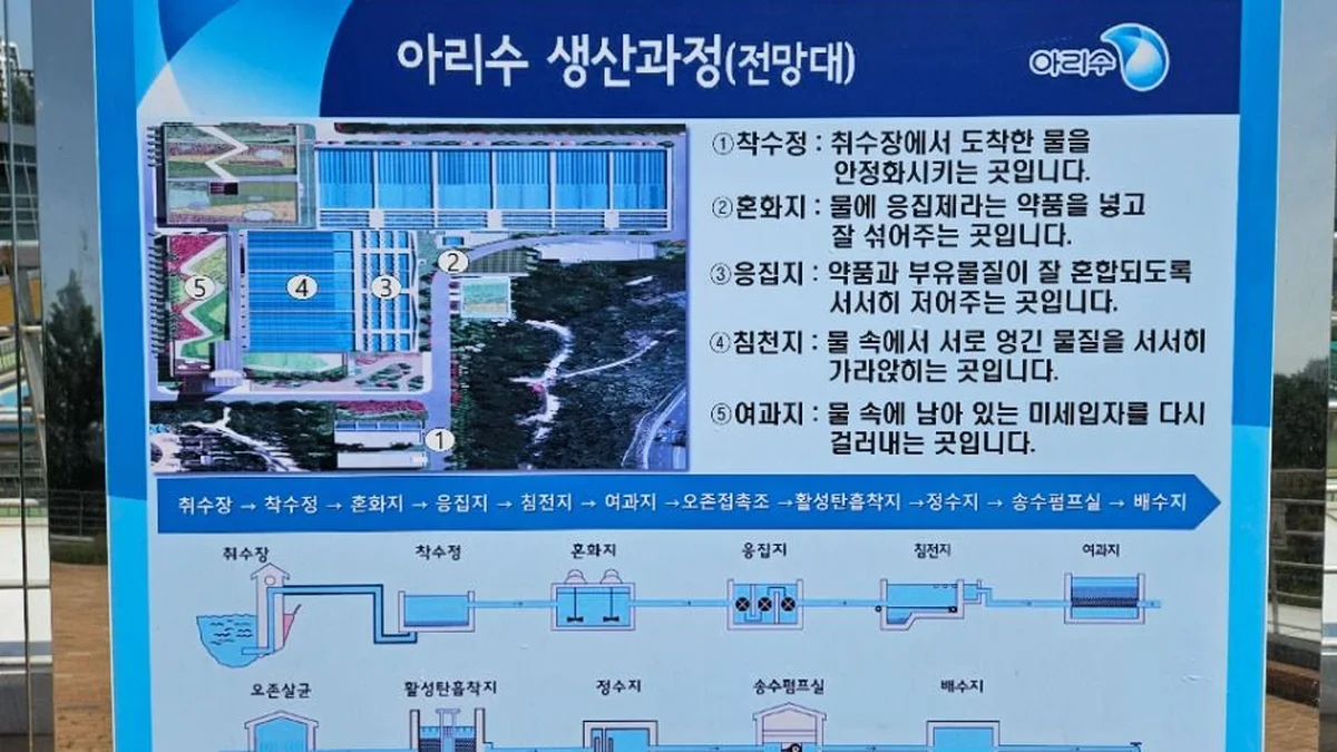 뚝도 아리수 정수센터