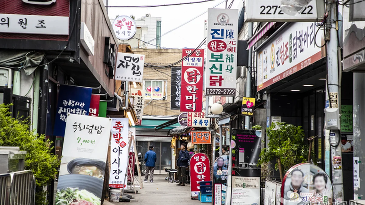 서울 동대문 닭한마리 골목