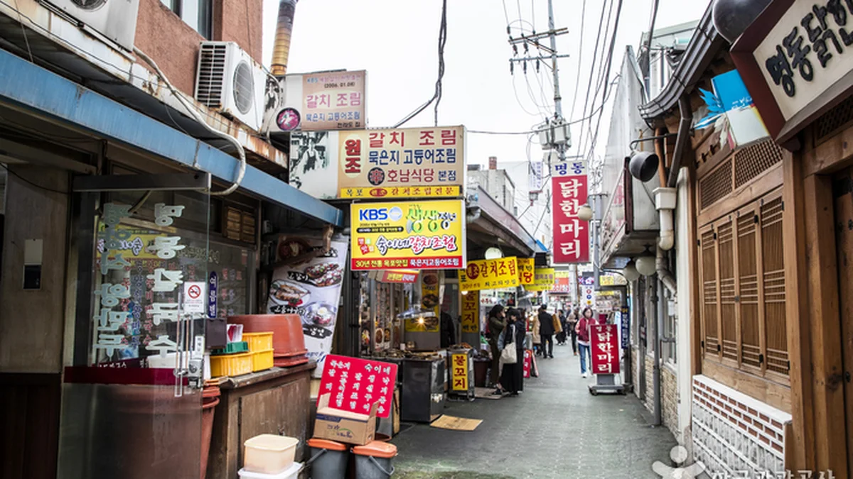 서울 동대문 닭한마리 골목