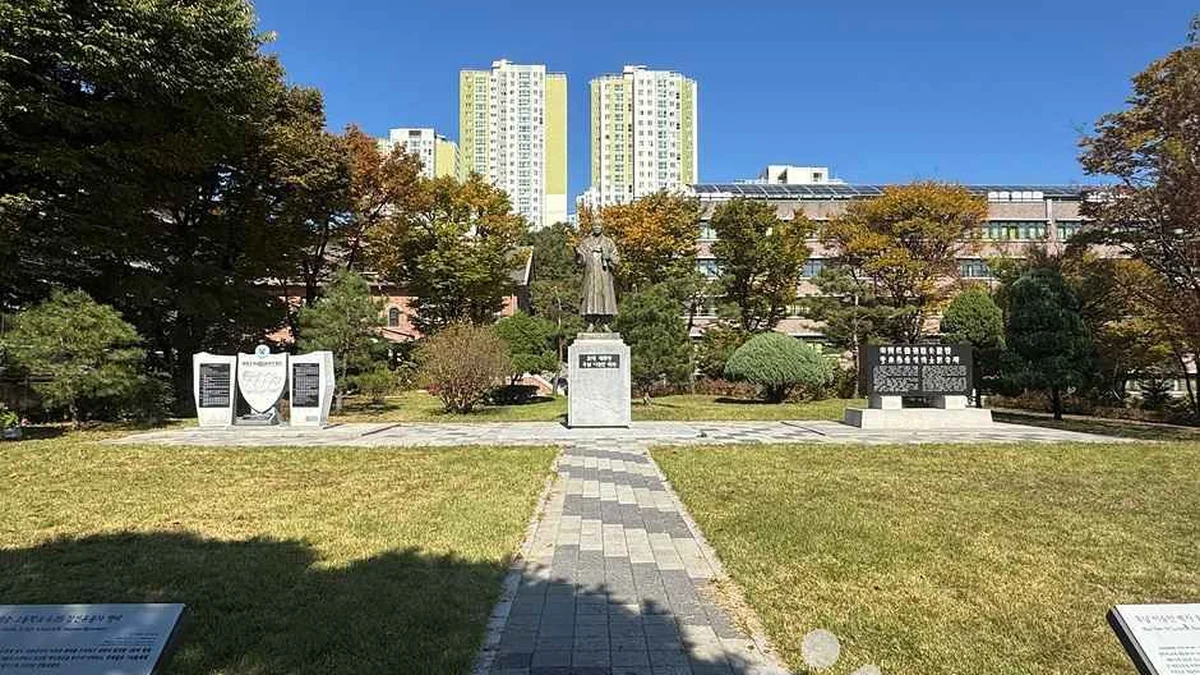 우남 이승만박사 동상