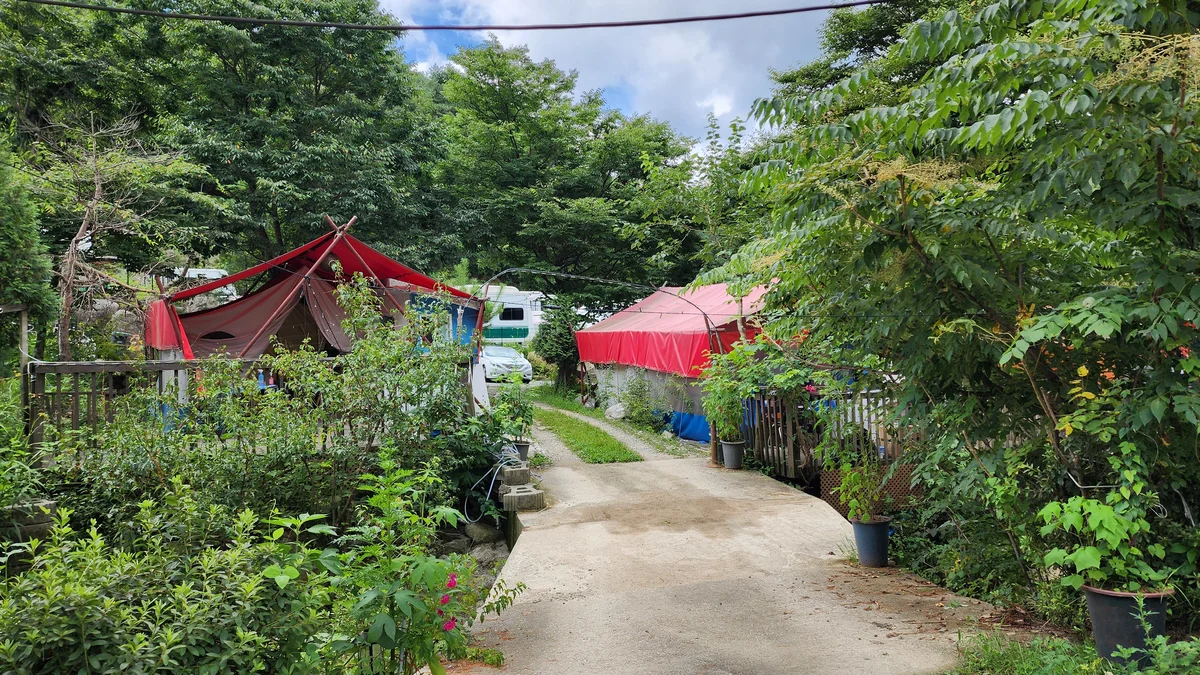 산정호수글램핑