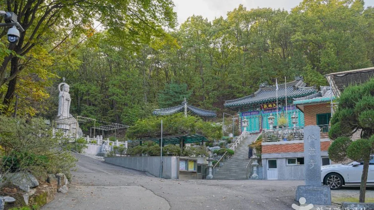 “서울 도심에 이런 곳이? 단풍으로 물든 송암사”… 가을바람 속 평화로운 명소