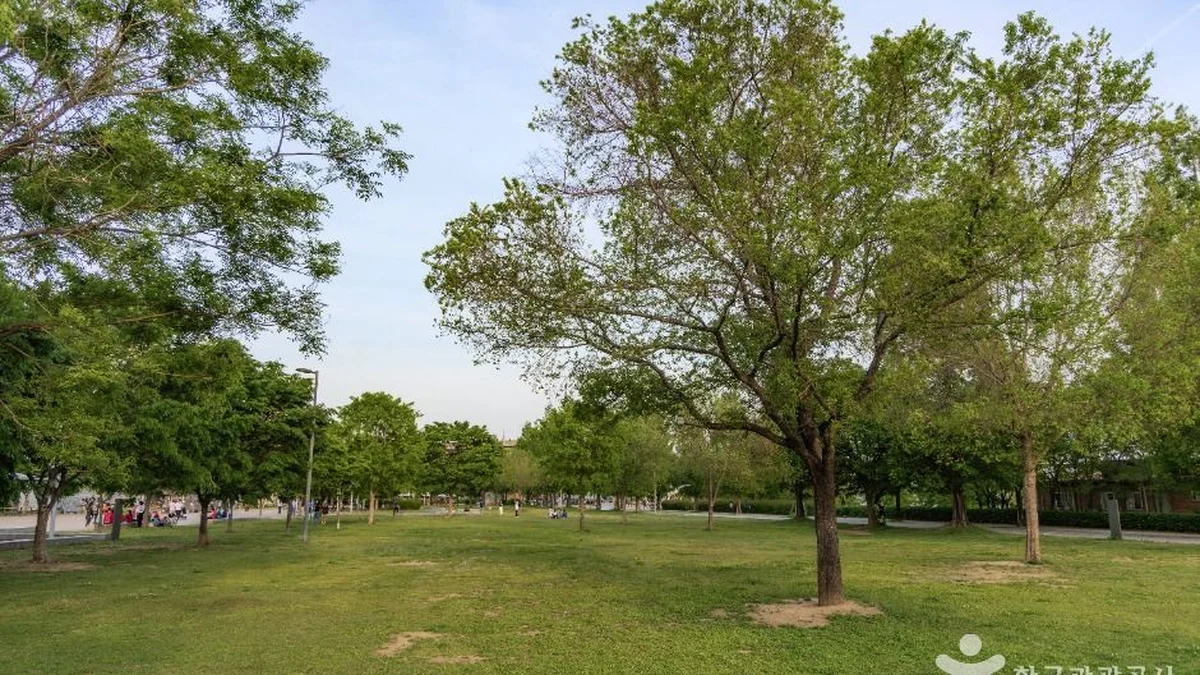뚝섬한강공원 벽천마당