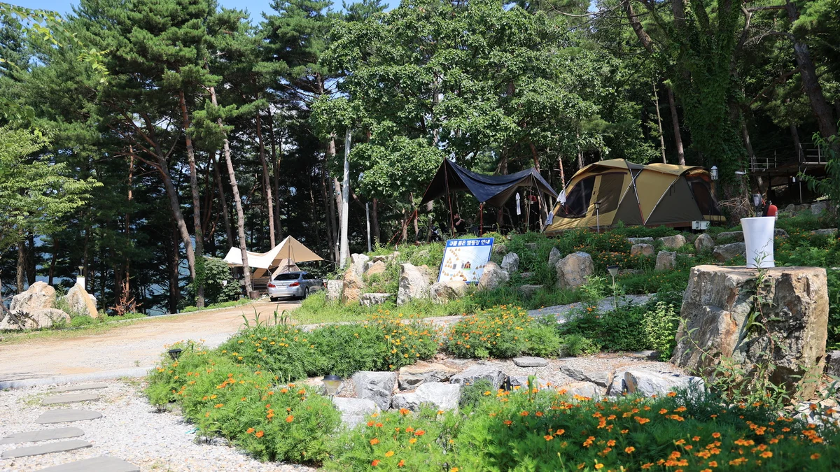 구름품은 캠핑장
