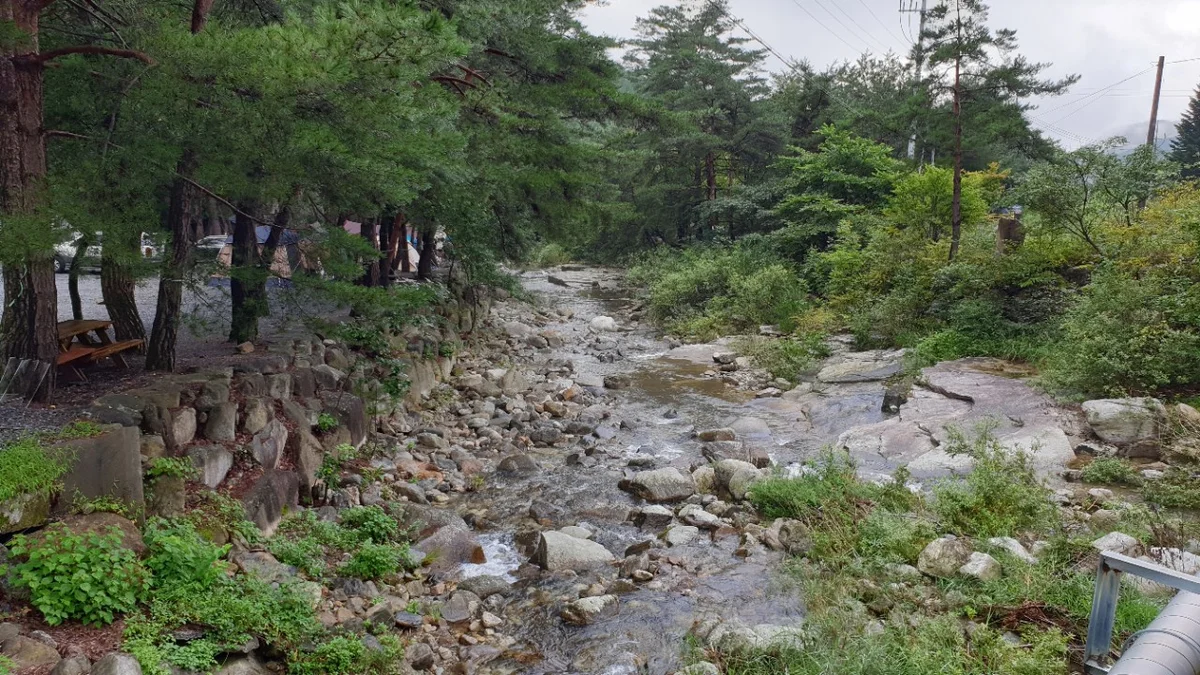 산골캠핑장