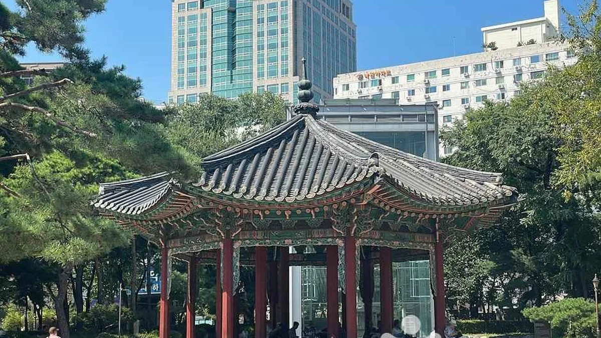 “벚꽃이 만개한 4월, 이런 고즈넉함이?”… 종로 중심 30년 전통 팔각정 명소