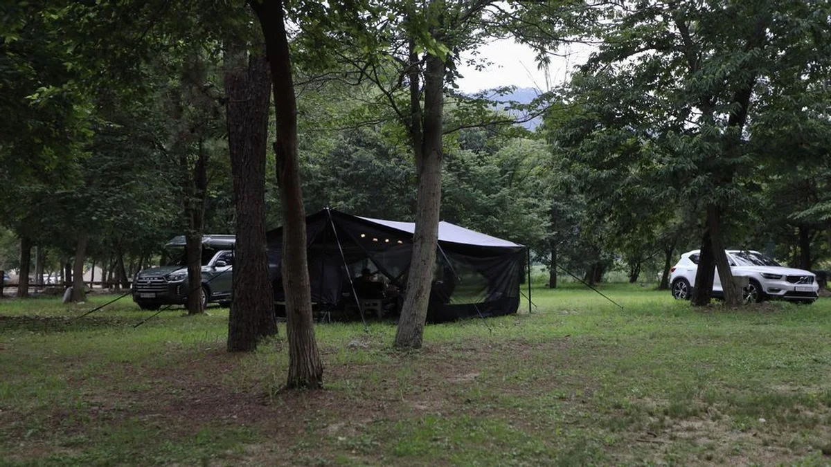 청산캠핑장