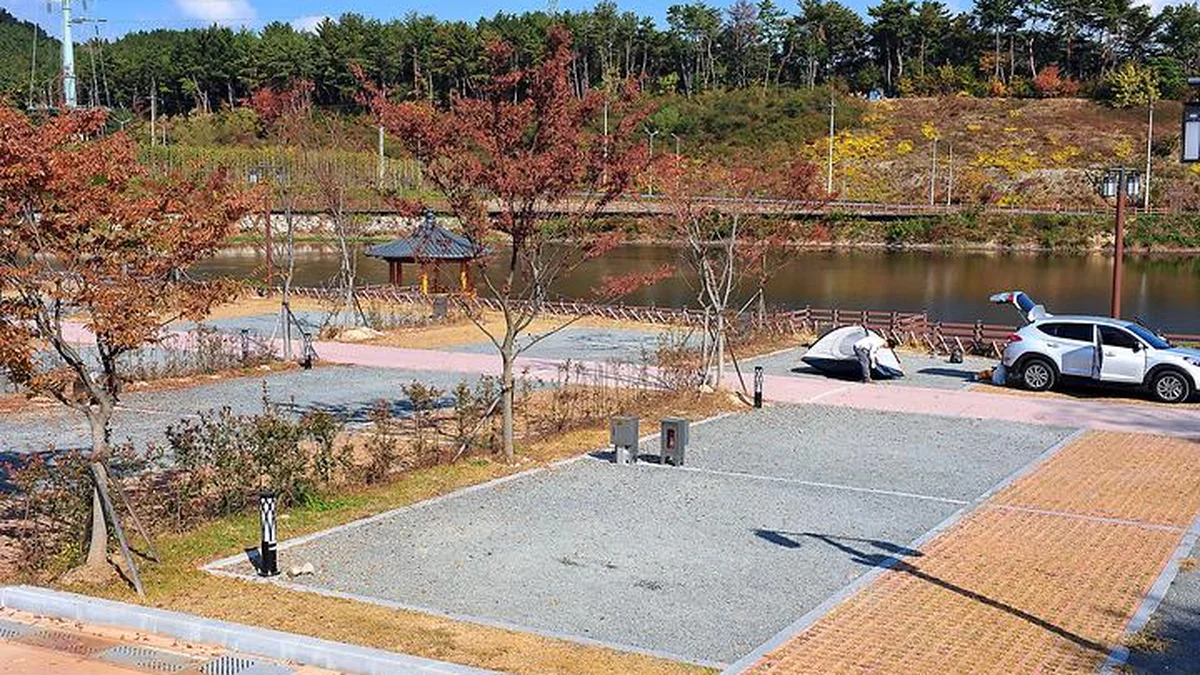 “울산 도심에 이런 자연이?”… 텐트 100개 자리한 힐링 캠핑 명소