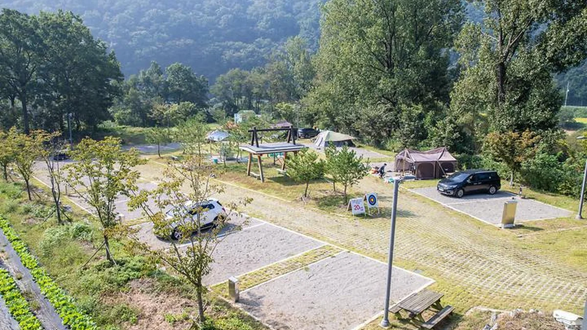 “진짜 이렇게 평화로운 곳이 있다니?”… 10,000㎡ 대자연 속 깃대 캠핑장 코스