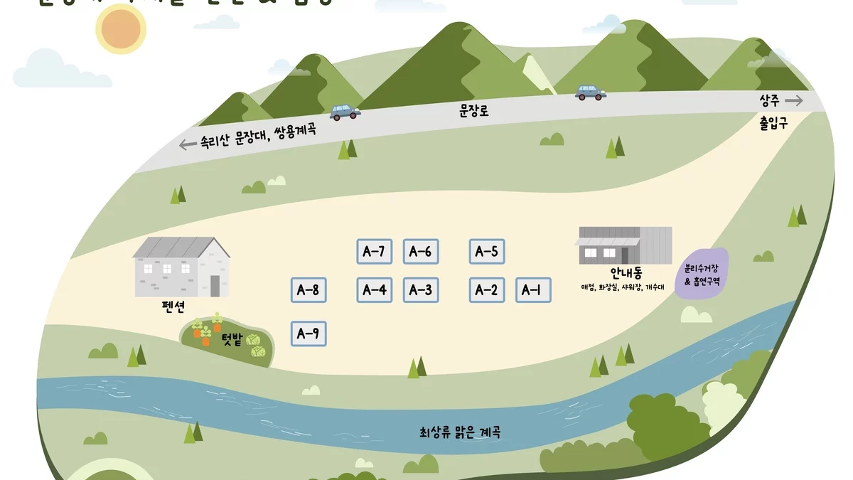 문장대 사계절캠핑장
