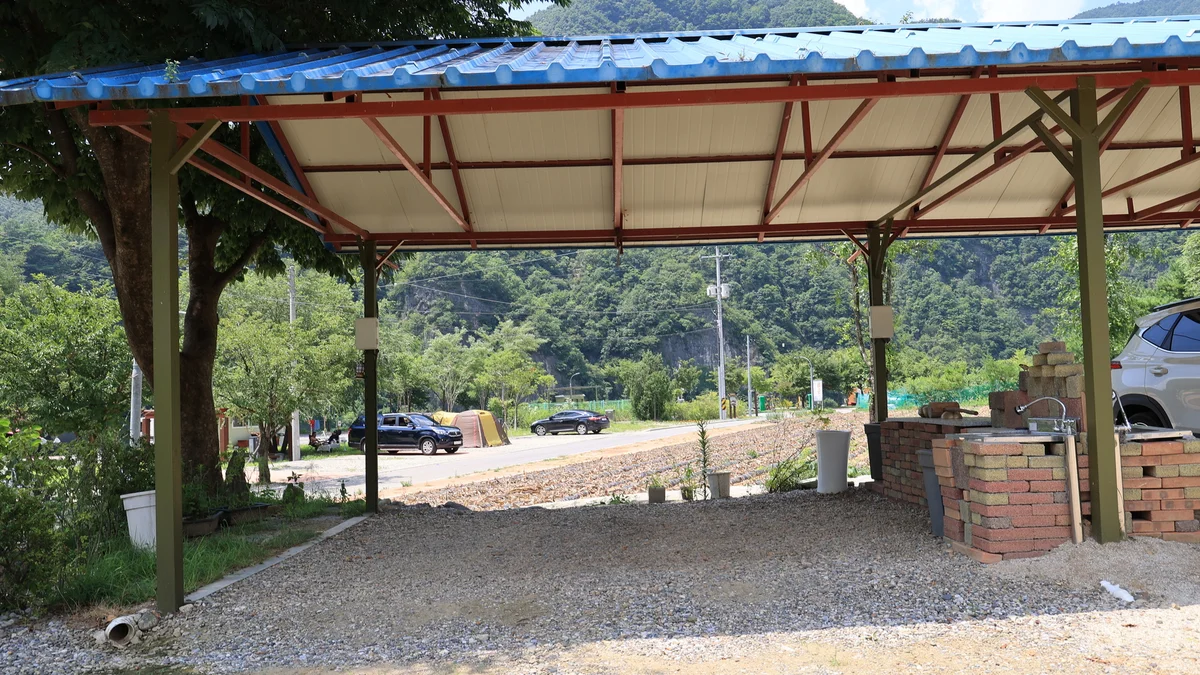동강 산수 캠핑장