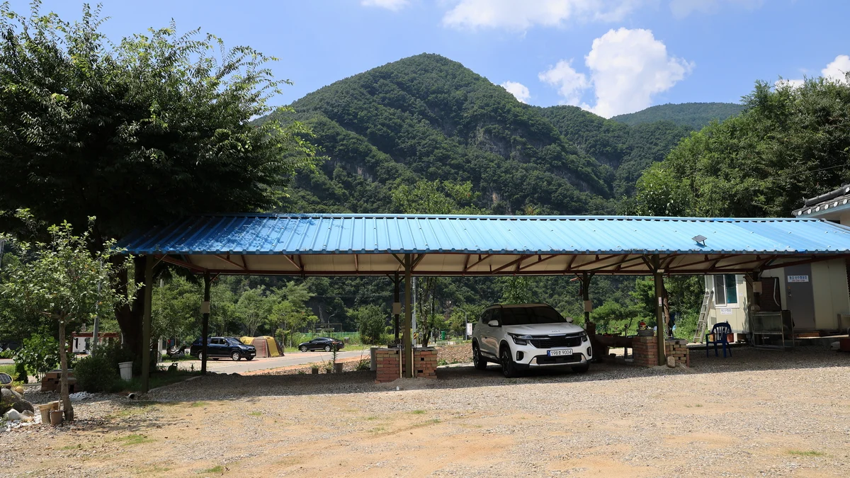 동강 산수 캠핑장