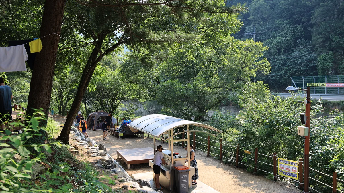 선바위 자연캠핑장